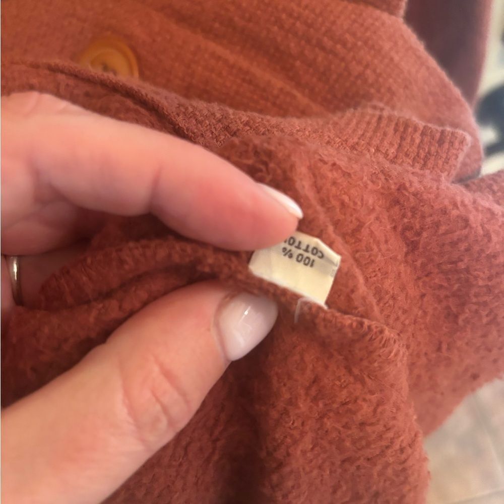 Liv Rust Colored Shacket size M - Picture 2 of 4